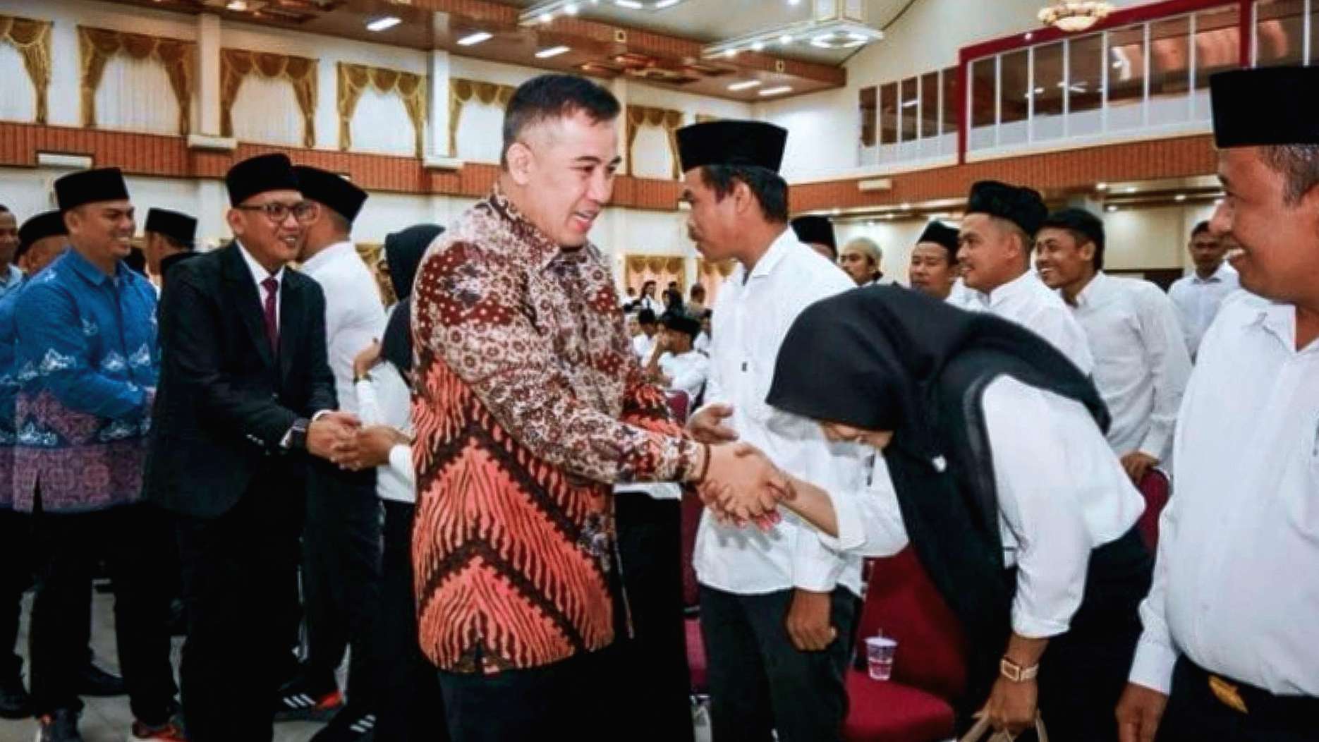 KPU Pesawaran Lantik PPK dan PPS untuk PSU Pilkada 2024