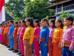 Hardiknas 2025: Upacara Berpakaian Adat