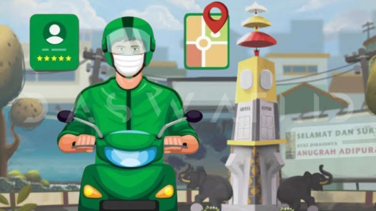 Ojol Bandar Lampung Dukung Aksi 205, Aplikasi Off Mulai Pukul 10.00 WIB