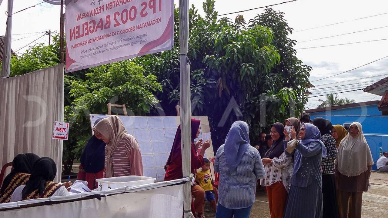 Antusiasme Warga Pesawaran dalam Pemungutan Suara Ulang