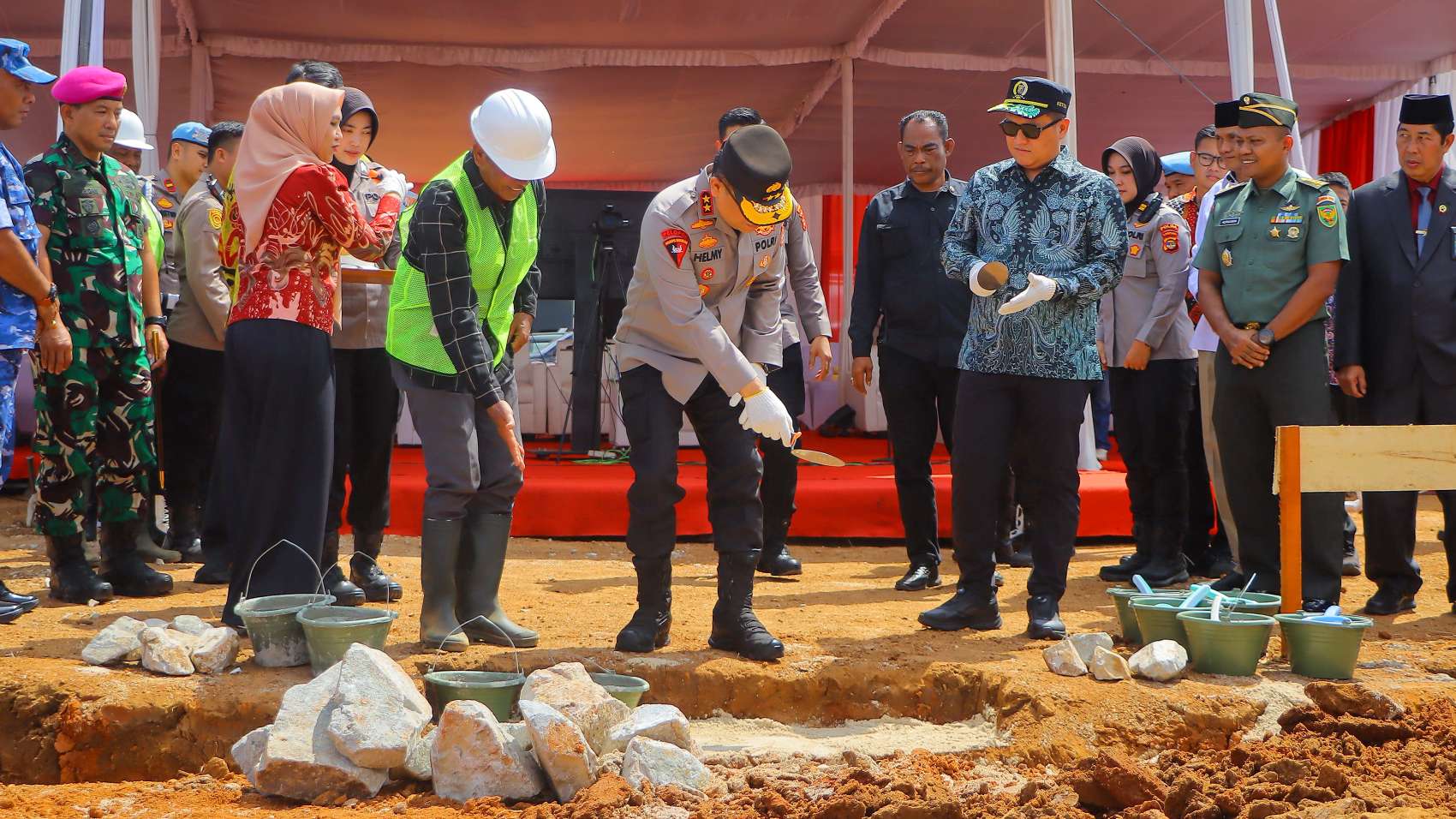 Polda Lampung Bangun Lumbung Ketahanan Pangan