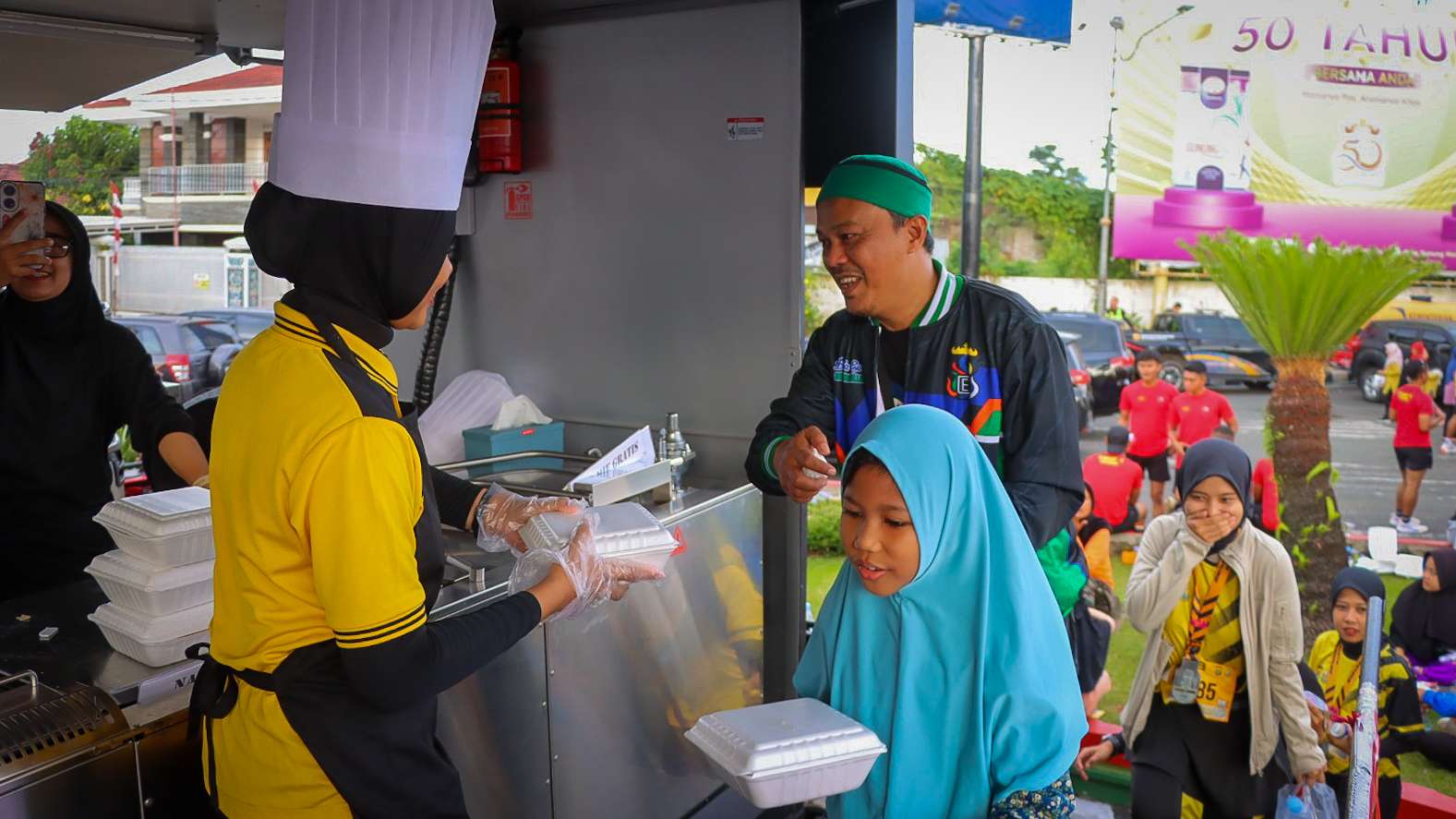 Inklusivitas dan Ekonomi Rakyat di Bhayangkara Run 2025 Polda Lampung