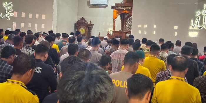 Solidaritas Polda Lampung untuk Almarhum Afan Kurniawan dan Komunitas Ojol