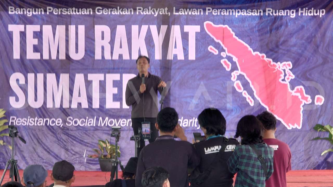 Temu Rakyat Sumatera di Sripendowo: Bersatu Melawan Perampasan Ruang Hidup 