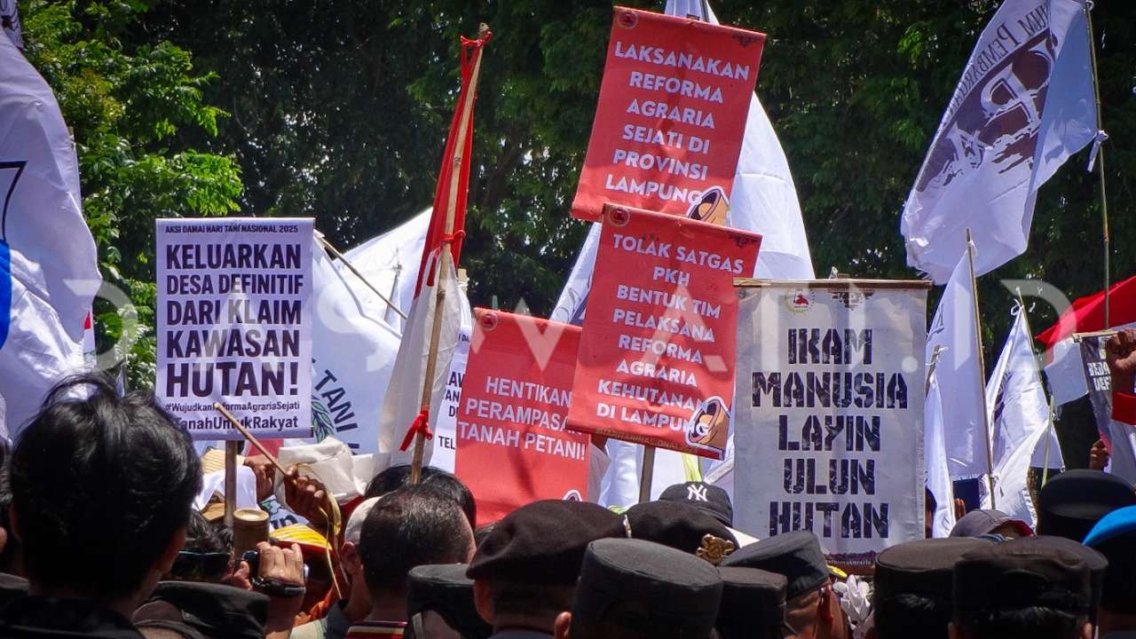 Janji Keadilan Agraria dari Pemprov Lampung