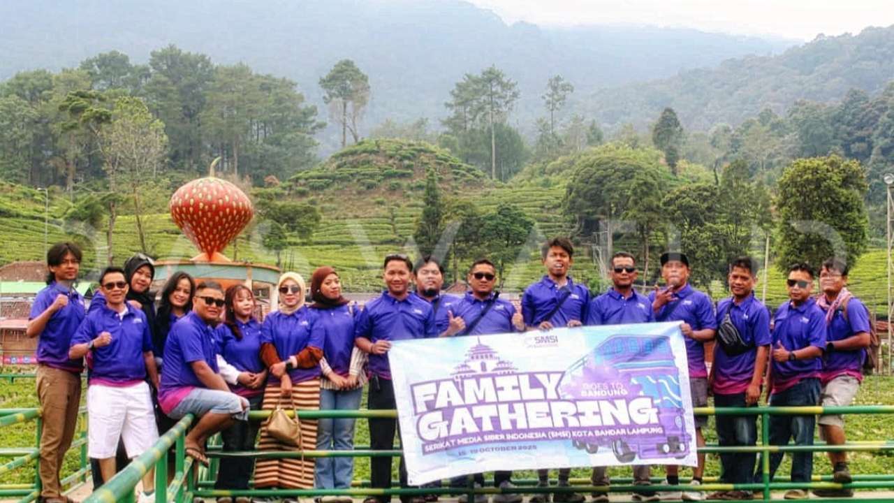 Family Gathering SMSI Bandar Lampung: Menyulam Kebersamaan di Kota Kembang