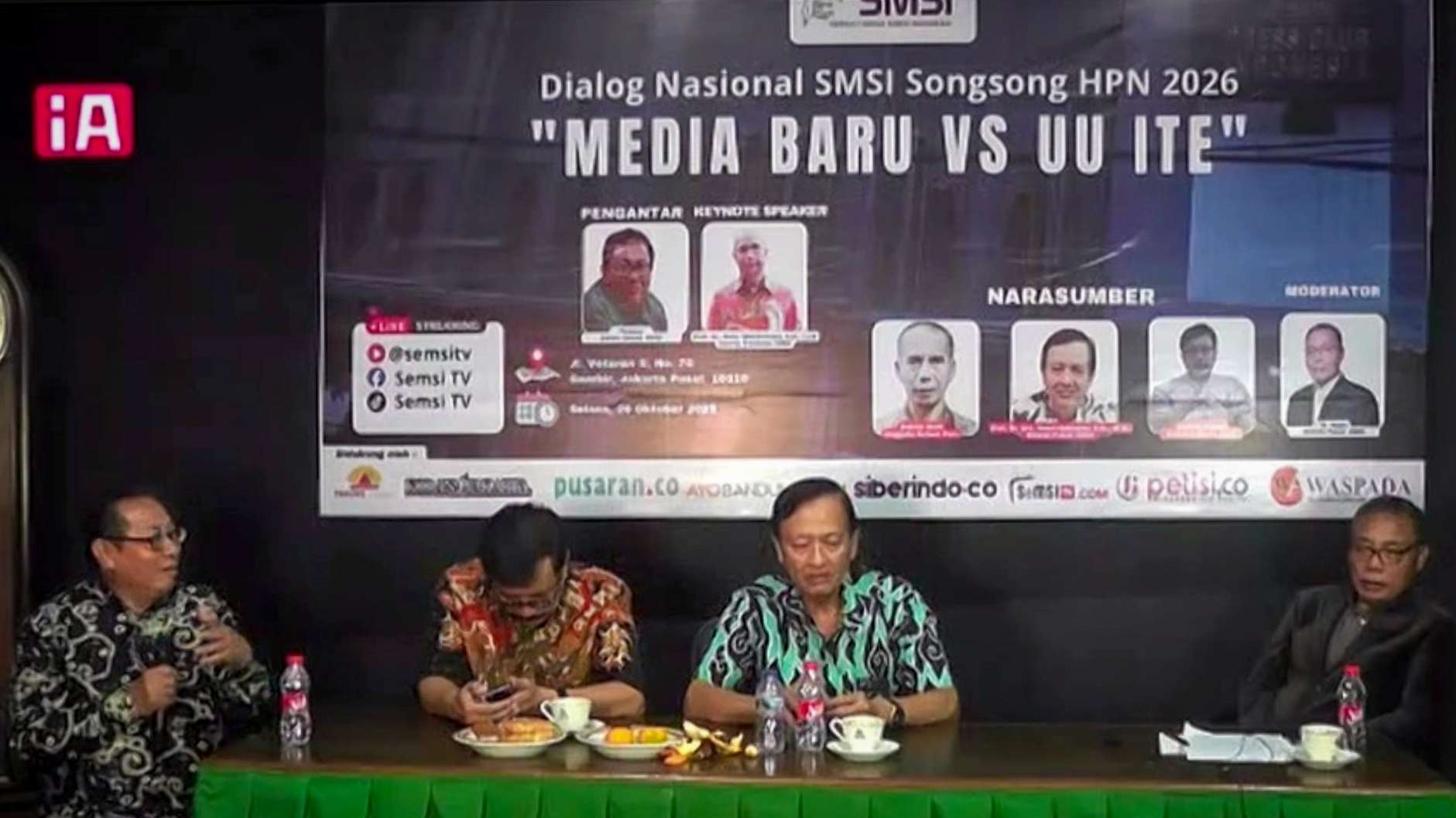 Dialog Nasional SMSI: Menata Ulang Ruang Digital yang Sehat Dialog Nasional SMSI: Menata Ulang Ruang Digital yang Sehat