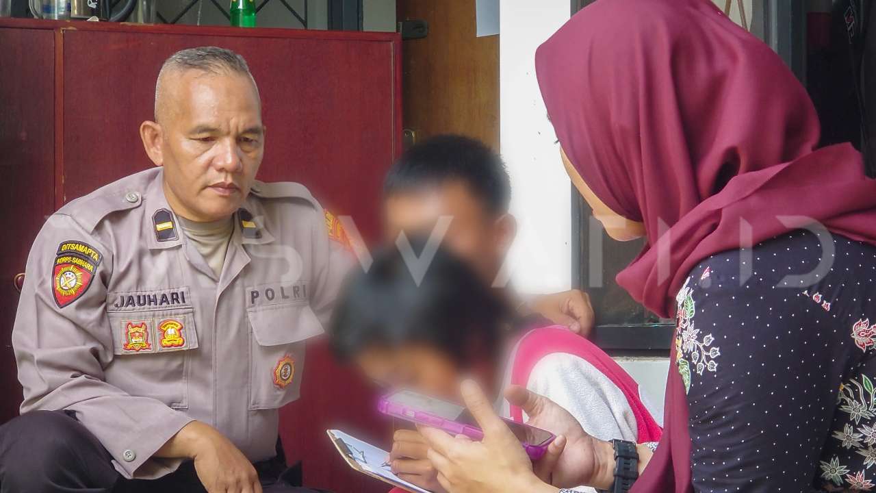 Patroli Tipiring Polda Lampung Selamatkan Anak Berkebutuhan Khusus dari Jalanan