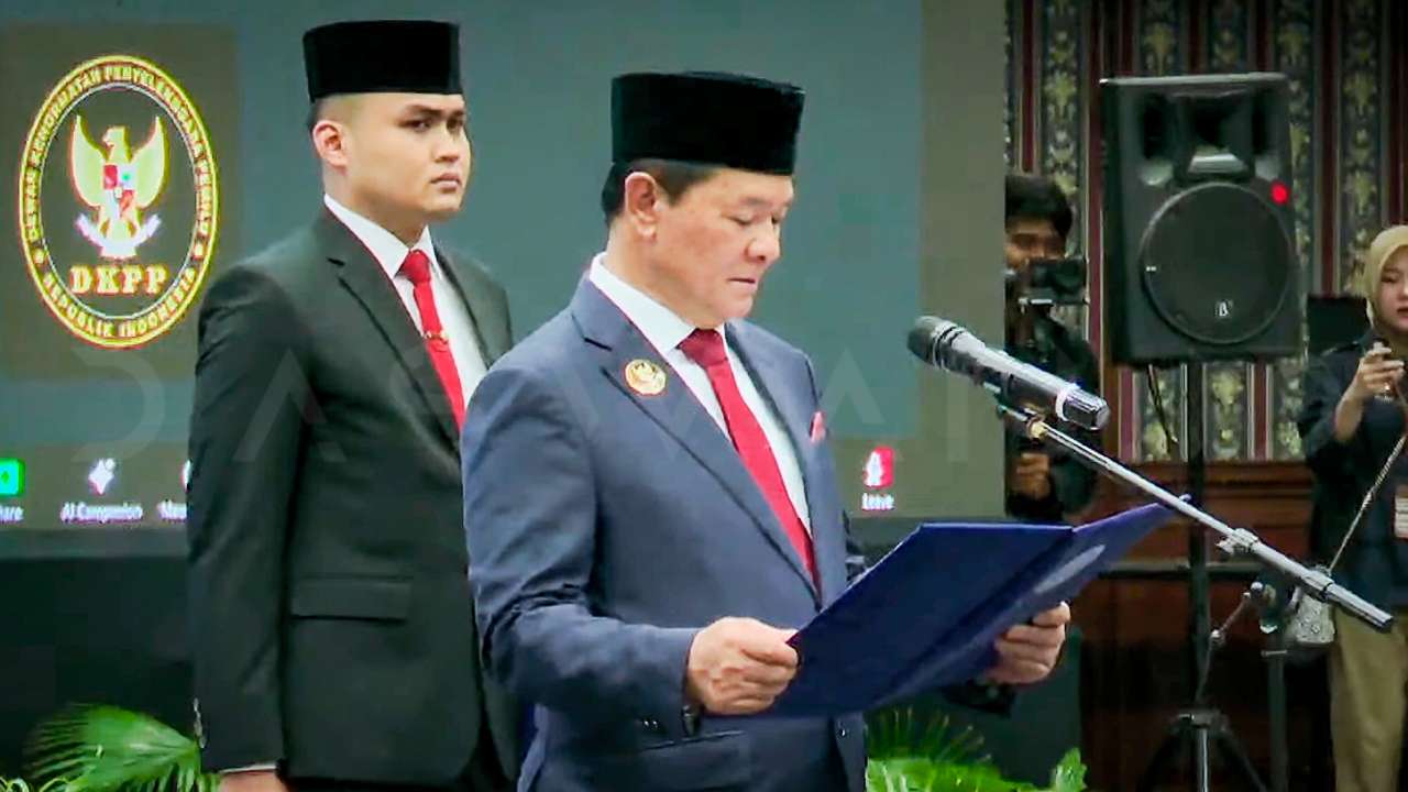 Enam Tokoh Lampung Dilantik DKPP sebagai Tim Pemeriksa Daerah Periode 2025-2026