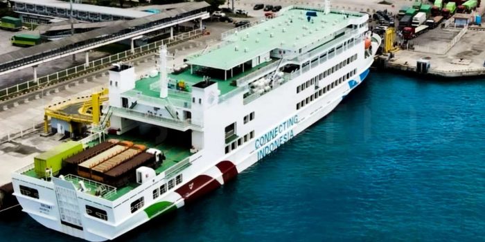 KMP Dalom 1 Resmi Berlayar di Lintas Sumatra–Jawa