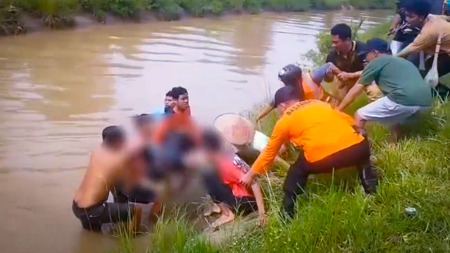 Tragis! Pria Asal Metro Tewas Tercebur ke Irigasi Batanghari