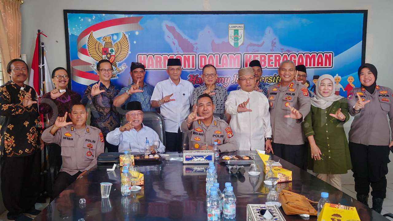 Polda Lampung-FKUB: Sinergi Kelola Keragaman "Indonesia Mini"