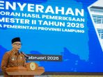 Gubernur Lampung Optimis Tindak Lanjut Rekomendasi BPK 80% Lebih