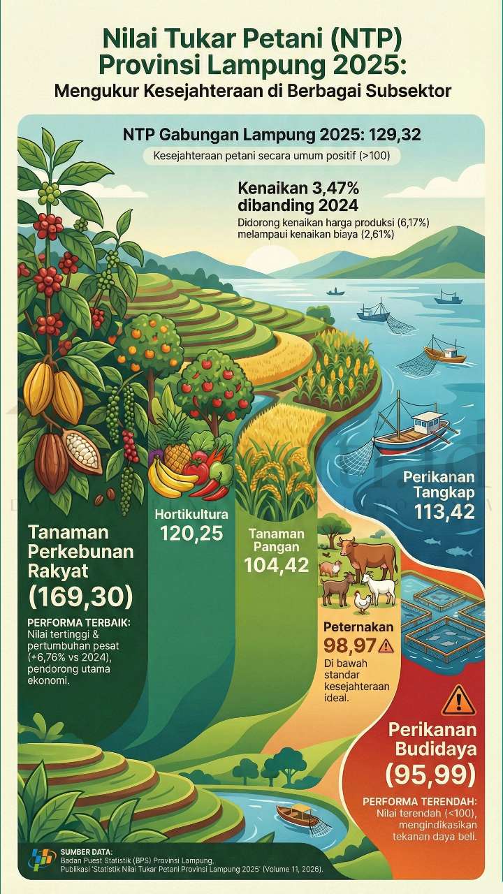 Membedah Dapur Ekonomi Petani Lampung 2025