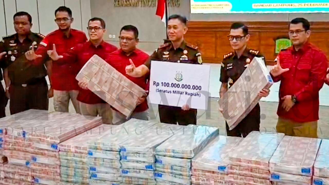 Gebrakan Kejati Lampung: Amankan Rp100 Miliar dari Kasus Korupsi Hutan