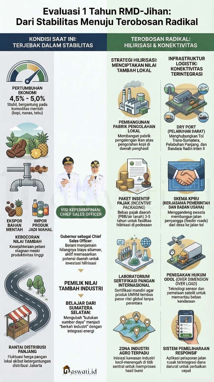 Satu Tahun RMD-Jihan: Dari Stabilitas Menuju Terobosan Radikal