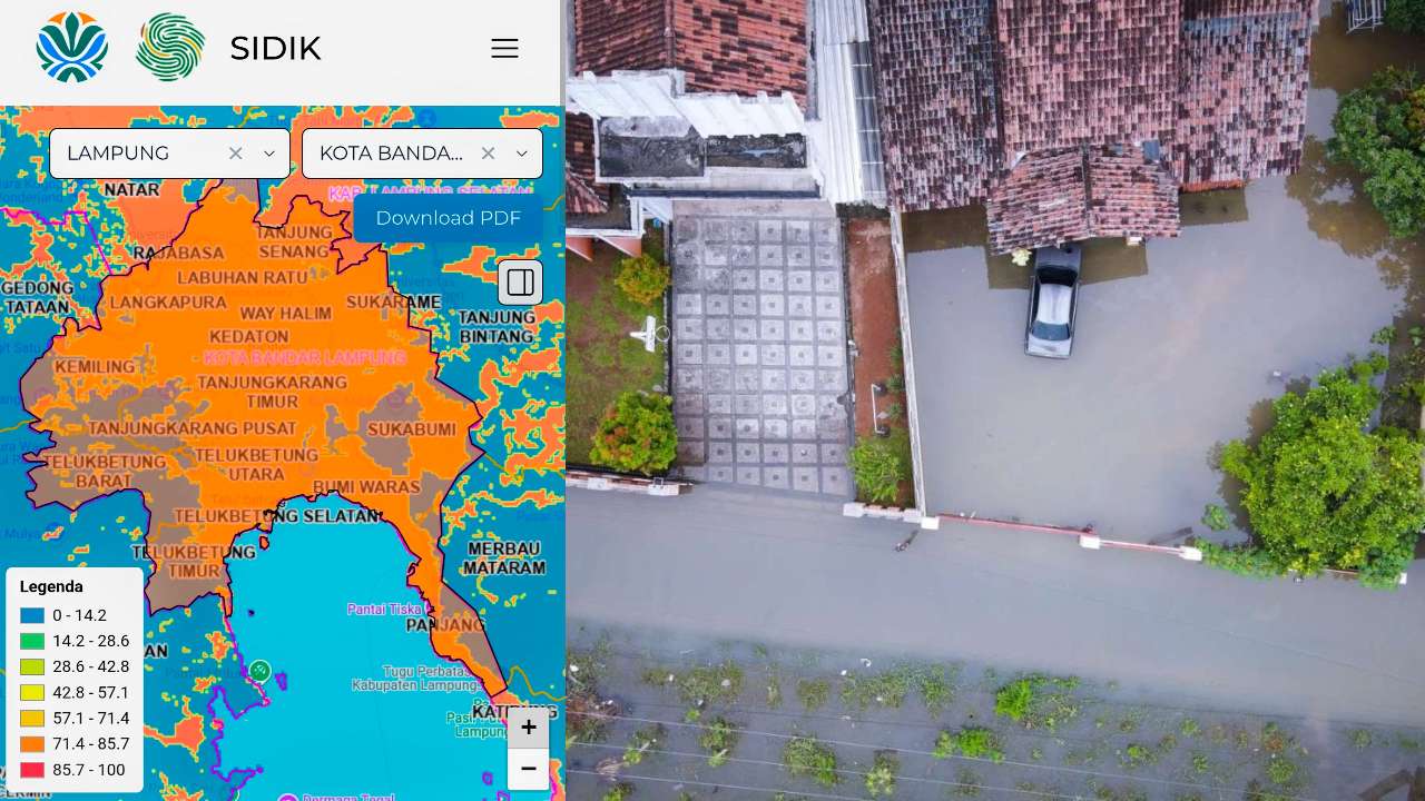 Rapor SIDIK Bandar Lampung: Kerentanan Iklim Tinggi