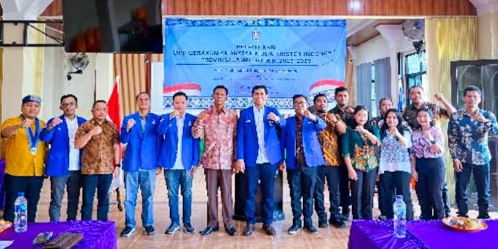 Sahat Sinurat Lantik DPD GAMKI Lampung: Jadikan Rumah Bersama Pemuda