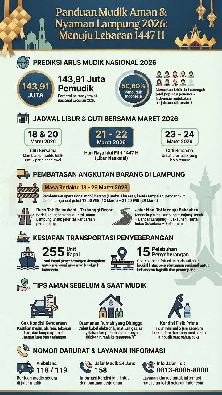 Panduan Mudik Aman 2026