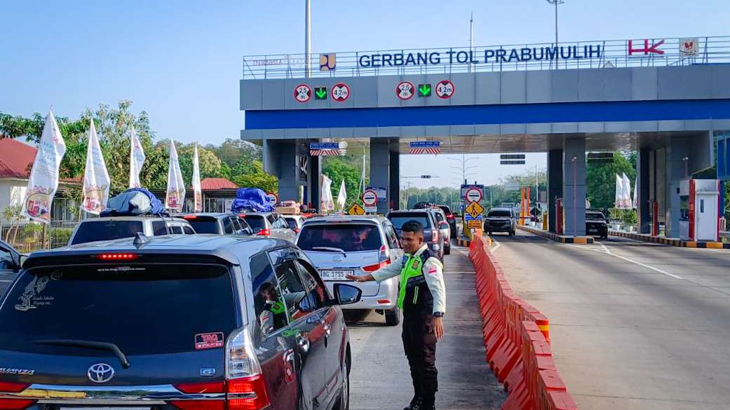 Trafik Tol Terpeka Naik Signifikan Jelang Puncak Arus Mudik
