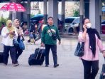 Mudik 2026: Kedatangan Penumpang AKAP di Terminal Rajabasa Melonjak Tajam
