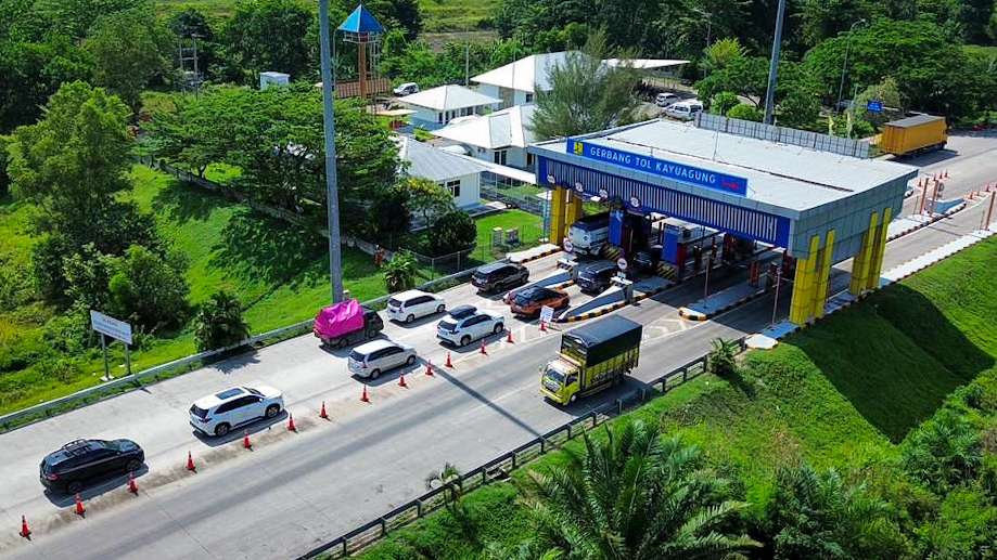 Trafik Tol Terpeka Meningkat 67,39% pada H+1 Lebaran