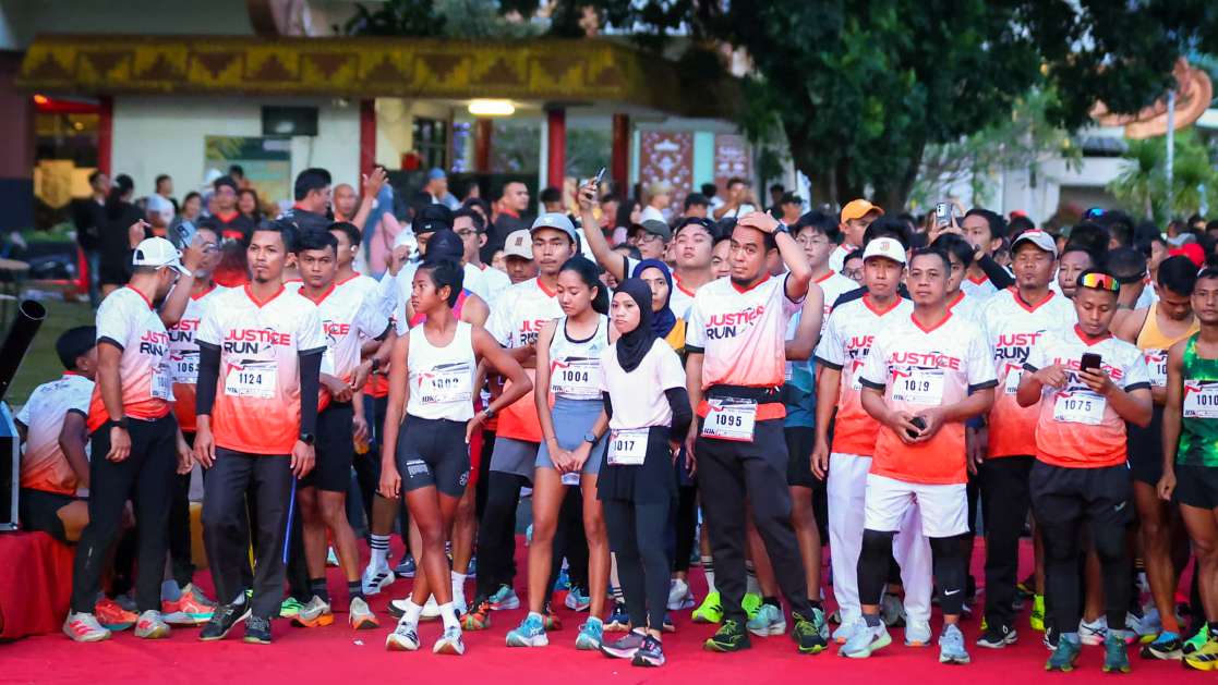 Gaspol 10K! Warga Lampung Kejar Motor & Umroh di Justice Run
