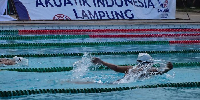 Ratu Kolam! Delena Qotrun Borong Emas di Kejurda Akuatik Lampung 2026