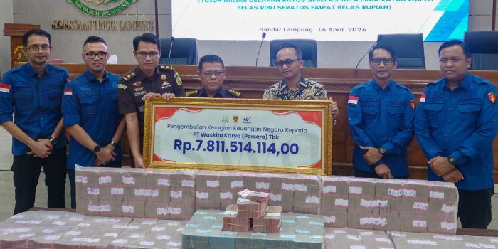 Korupsi Tol Terpeka: Kejati Lampung Eksekusi Uang Rp 7,8 Miliar
