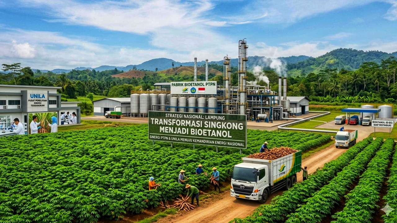 Singkong Lampung di Tengah Badai Energi Global