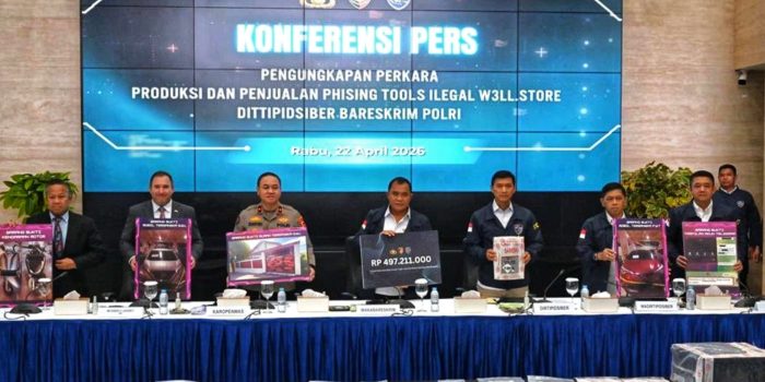 FBI dan Polri Bongkar Sindikat Phishing W3LL, Kerugian Rp350 Miliar!