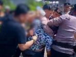 Viral Video Polisi Pukul Warga saat Eksekusi Lahan di Sukarame