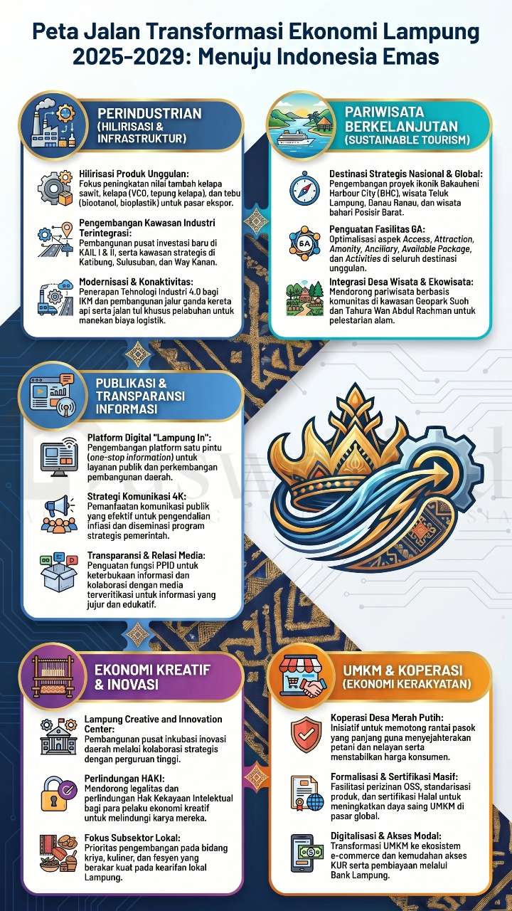 Lampung Pacu Hilirisasi dan Kawasan Industri Demi Nilai Tambah