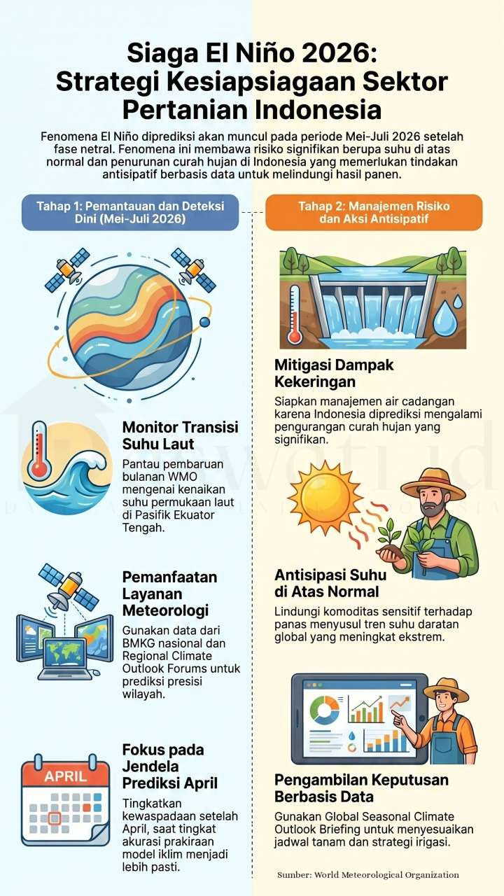 Perubahan Iklim Perparah Dampak El Nino pada Hasil Panen