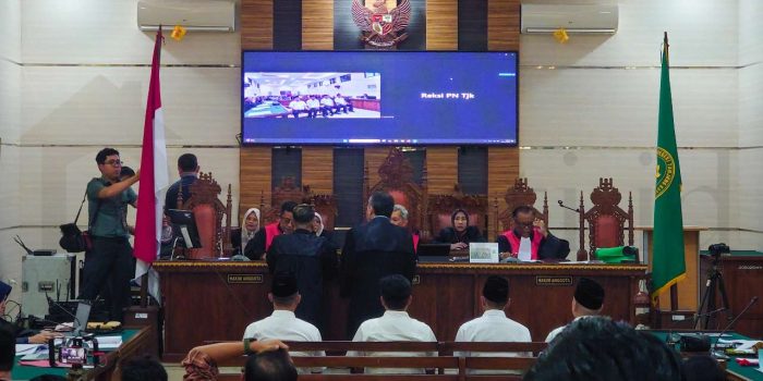 Kursi Pesakitan Ardito Wijaya di Tanjungkarang