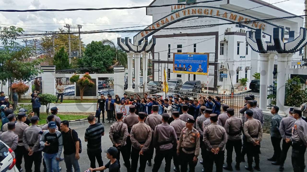 Aliansi Mahasiswa Lampung Tagih Janji Perbaikan Pendidikan