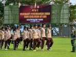Menempa Karakter Muda-mudi Tridharma di Bumi Marinir Lampung