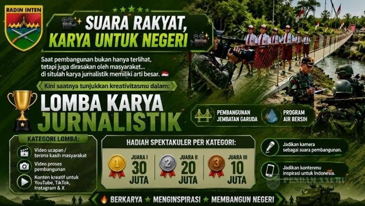 Memotret Bakti TNI AD Lewat Karya Jurnalistik