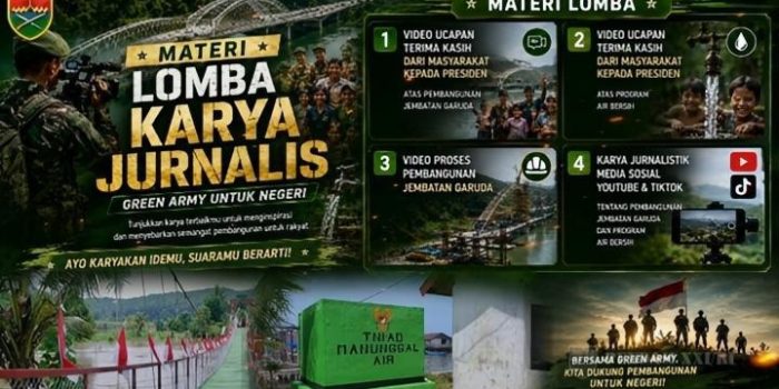 Memotret Bakti TNI AD Lewat Karya Jurnalistik