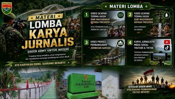 Memotret Bakti TNI AD Lewat Karya Jurnalistik